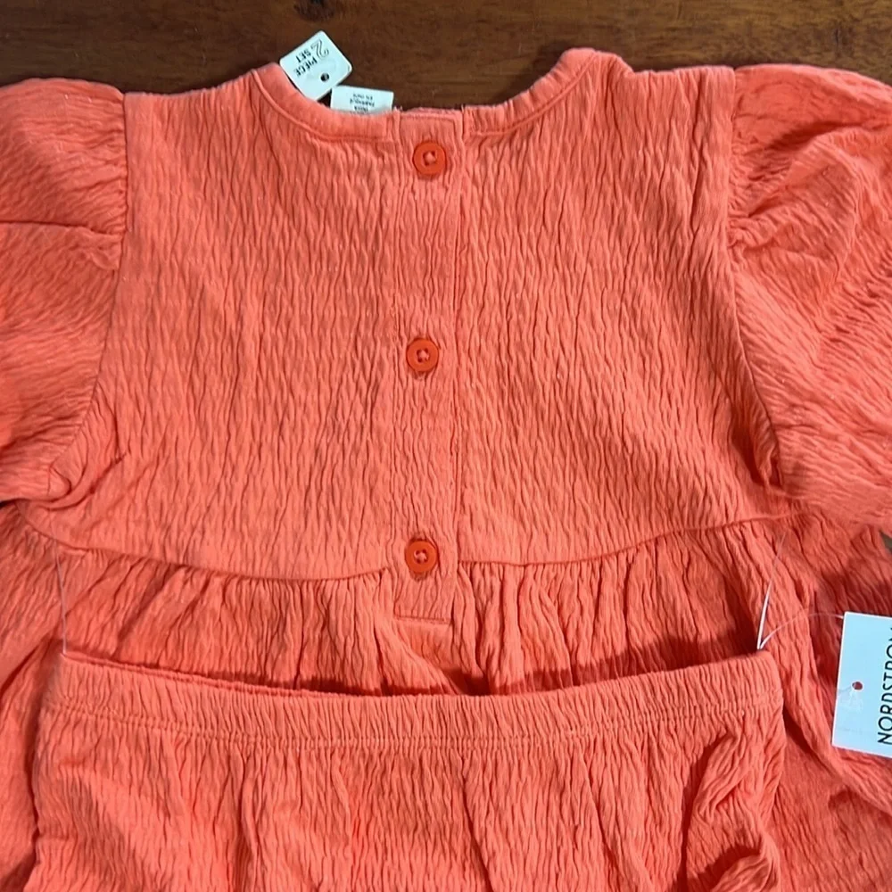 Tucker + Tate 2 Piece Set Orange Amber Size 18 Months